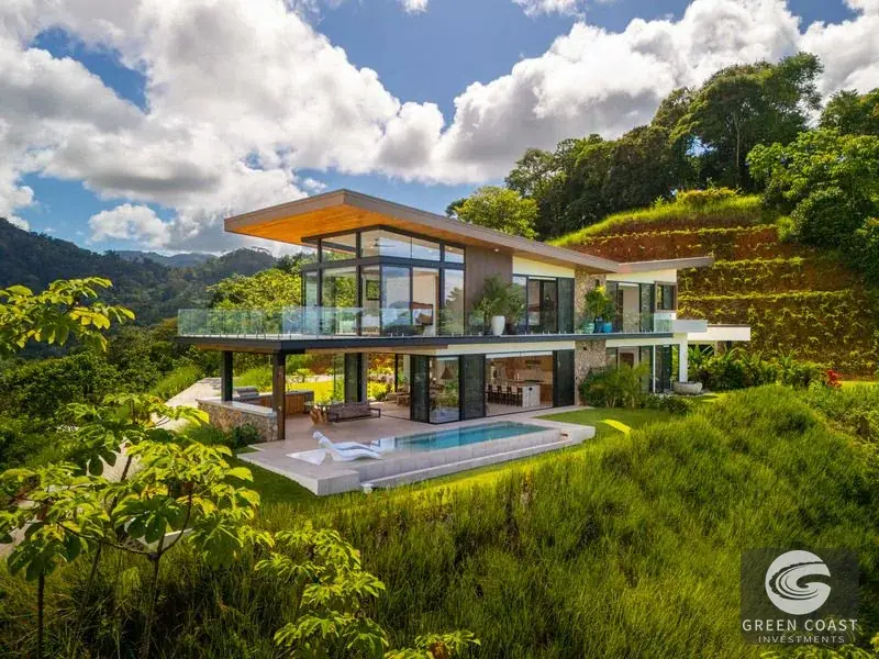 Modern Glass Sanctuary in Ojochal with Panoramic Ocean Views & Off-Grid Solar — view 2, Ojochal, Costa Rica