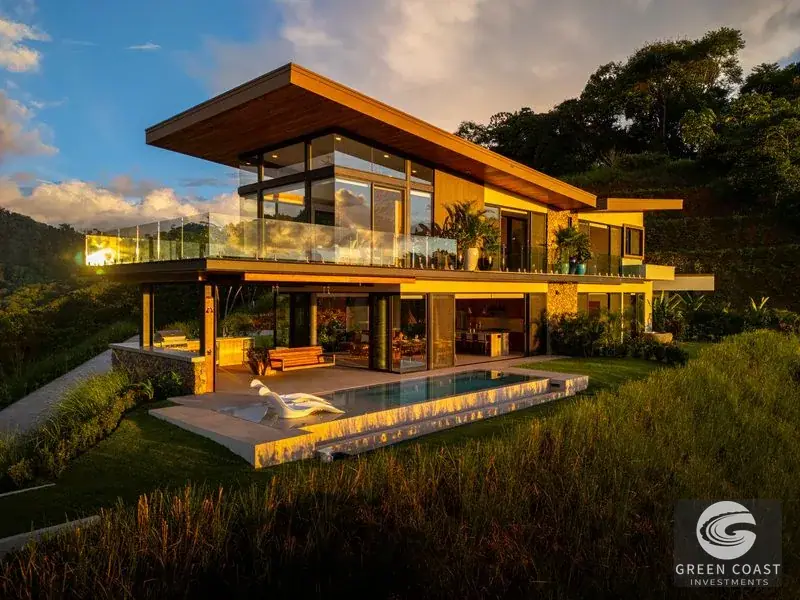 Modern Glass Sanctuary in Ojochal with Panoramic Ocean Views & Off-Grid Solar — view 14, Ojochal, Costa Rica