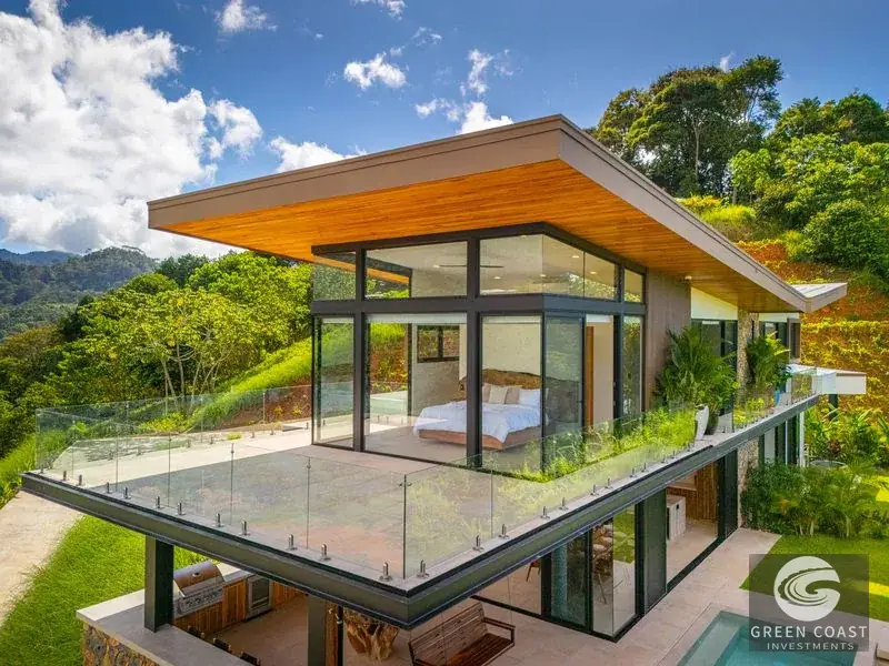 Modern Glass Sanctuary in Ojochal with Panoramic Ocean Views & Off-Grid Solar — view 22, Ojochal, Costa Rica