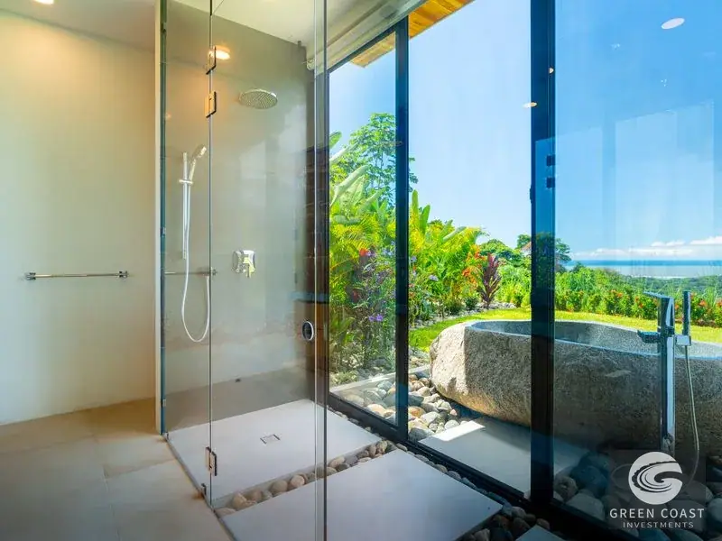 Modern Glass Sanctuary in Ojochal with Panoramic Ocean Views & Off-Grid Solar — view 29, Ojochal, Costa Rica