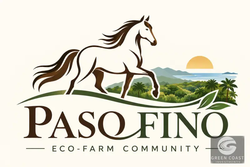 River & ocean view  Mini-farms at the Eco-community of Finca Paso Fino.