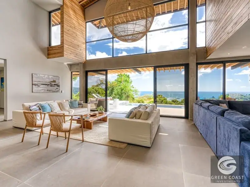 5BR Ocean View Luxury Oasis in Dominicalito Bay | Green Coast Investments — view 8, Dominical, Costa Rica