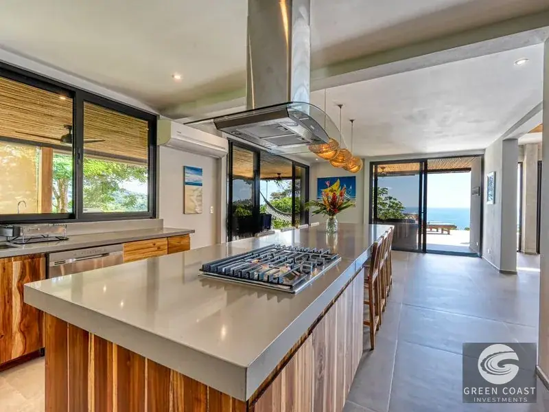 5BR Ocean View Luxury Oasis in Dominicalito Bay | Green Coast Investments — view 9, Dominical, Costa Rica
