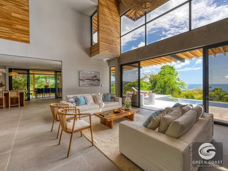 5BR Ocean View Luxury Oasis in Dominicalito Bay | Green Coast Investments — view 12, Dominical, Costa Rica