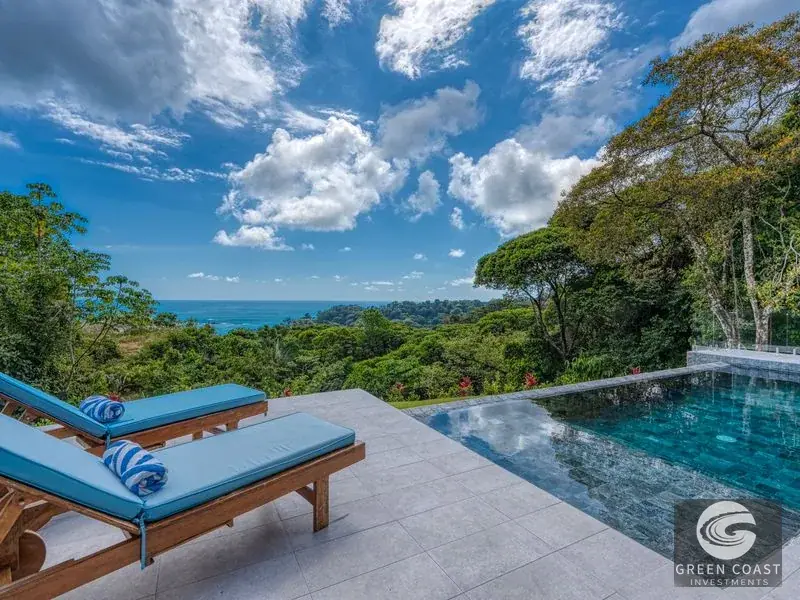 5BR Ocean View Luxury Oasis in Dominicalito Bay | Green Coast Investments — view 13, Dominical, Costa Rica