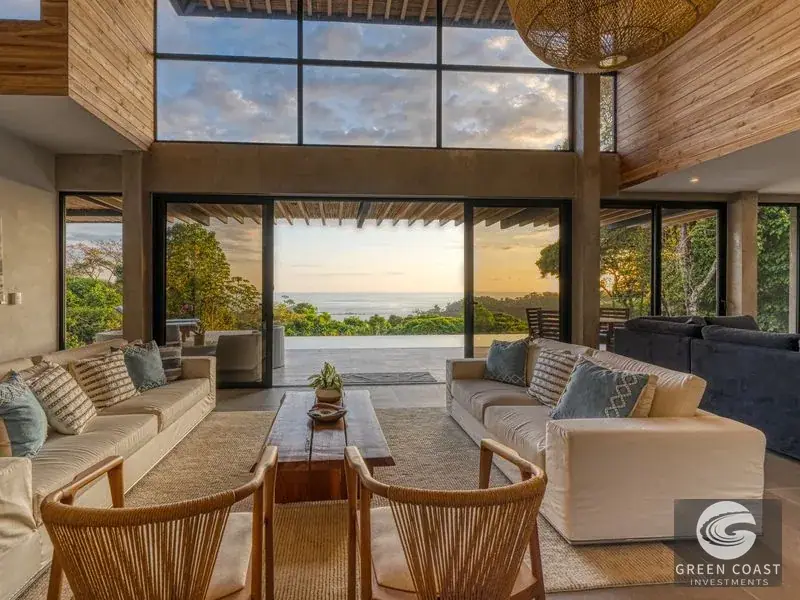5BR Ocean View Luxury Oasis in Dominicalito Bay | Green Coast Investments — view 14, Dominical, Costa Rica