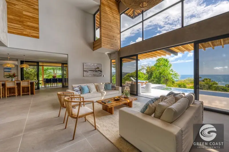 5BR Ocean View Luxury Oasis in Dominicalito Bay | Green Coast Investments — view 46, Dominical, Costa Rica