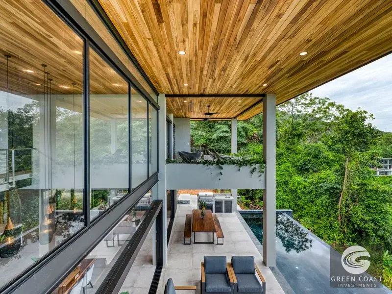 Dominical Luxury Ocean-View Estate: 4-Bed Modern Haven with Infinity Pool by Green Coast Investments — view 2, Dominical, Costa Rica