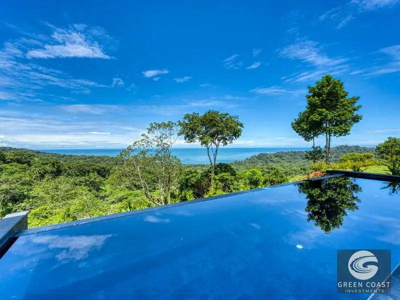 Dominical Luxury Ocean-View Estate: 4-Bed Modern Haven with Infinity Pool by Green Coast Investments — view 3, Dominical, Costa Rica