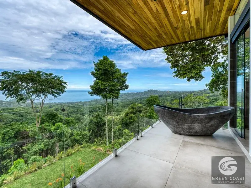 Dominical Luxury Ocean-View Estate: 4-Bed Modern Haven with Infinity Pool by Green Coast Investments — view 9, Dominical, Costa Rica