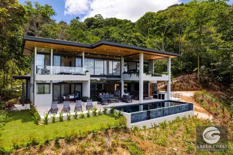 Dominical Luxury Ocean-View Estate: 4-Bed Modern Haven with Infinity Pool by Green Coast Investments — view 35, Dominical, Costa Rica