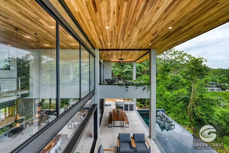 Dominical Luxury Ocean-View Estate: 4-Bed Modern Haven with Infinity Pool by Green Coast Investments — view 36, Dominical, Costa Rica