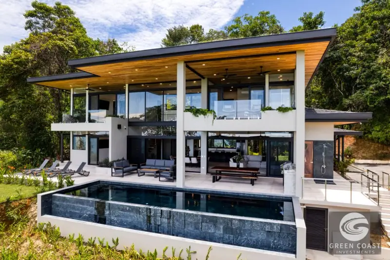 Dominical Luxury Ocean-View Estate: 4-Bed Modern Haven with Infinity Pool by Green Coast Investments — view 40, Dominical, Costa Rica