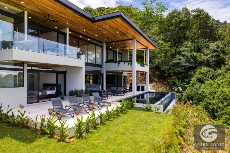 Dominical Luxury Ocean-View Estate: 4-Bed Modern Haven with Infinity Pool by Green Coast Investments — view 42, Dominical, Costa Rica