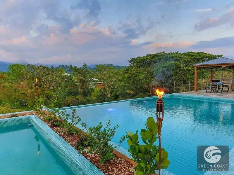 7-Bed Luxury Hilltop Estate in Quepos | 5 Acres with Pools & Mountain Views — view 9, Quepos, Costa Rica