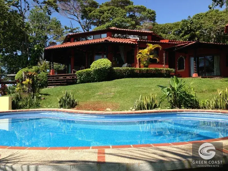 Dominical Beachfront Estate: Luxury 4-Bed Home on 6 Acres of Pristine Rainforest with Ocean Views — view 4, Dominical, Dominical, Costa Rica