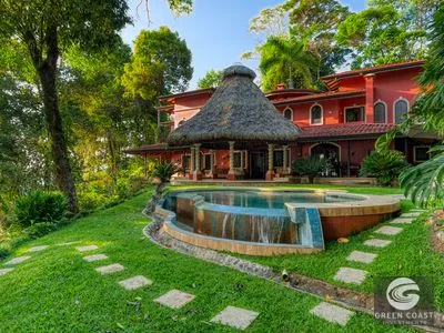 Dominical Luxury Estate with Ocean Views, Private Pool & Rainforest Setting by Green Coast Investments — view 1, Dominical, Costa Rica