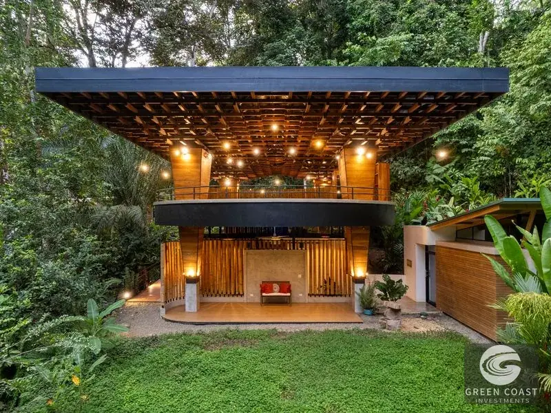 Luxurious Costa Rica Jungle Retreat Near Bahia Ballena: Ideal Hotel or Wellness Compound with River Views — view 2, Ojochal, Osa, Costa Rica