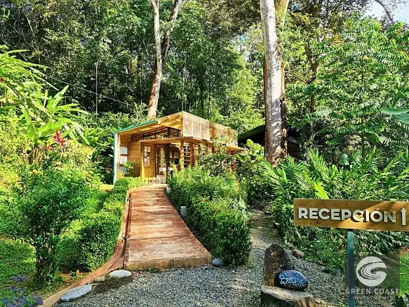 Luxurious Costa Rica Jungle Retreat Near Bahia Ballena: Ideal Hotel or Wellness Compound with River Views — view 5, Ojochal, Osa, Costa Rica