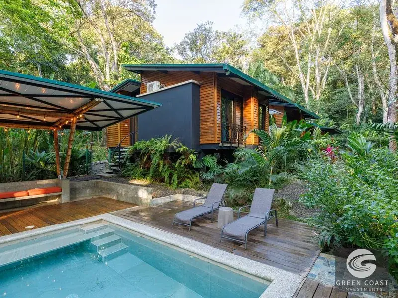 Luxurious Costa Rica Jungle Retreat Near Bahia Ballena: Ideal Hotel or Wellness Compound with River Views — view 8, Ojochal, Osa, Costa Rica