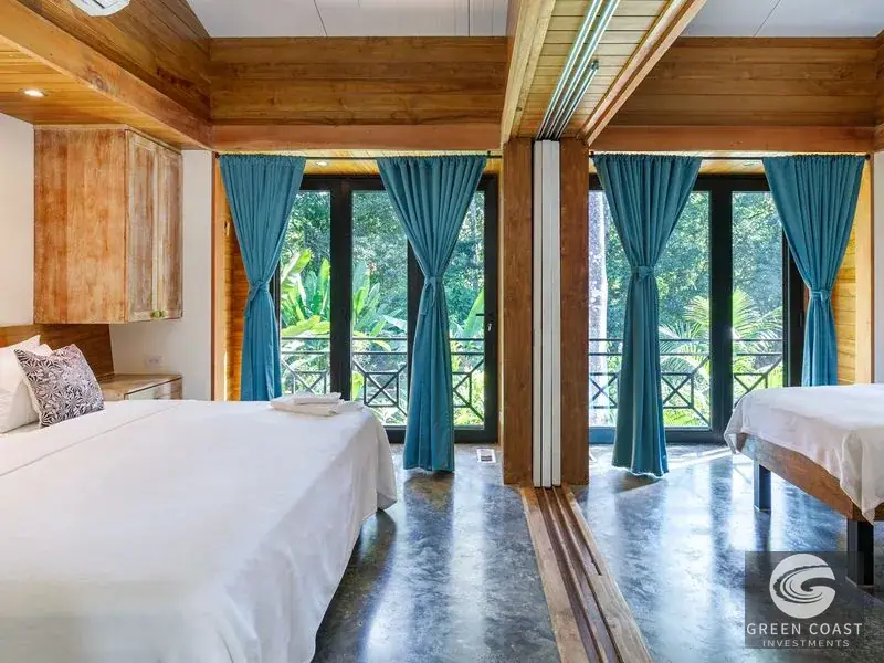Luxurious Costa Rica Jungle Retreat Near Bahia Ballena: Ideal Hotel or Wellness Compound with River Views — view 15, Ojochal, Osa, Costa Rica