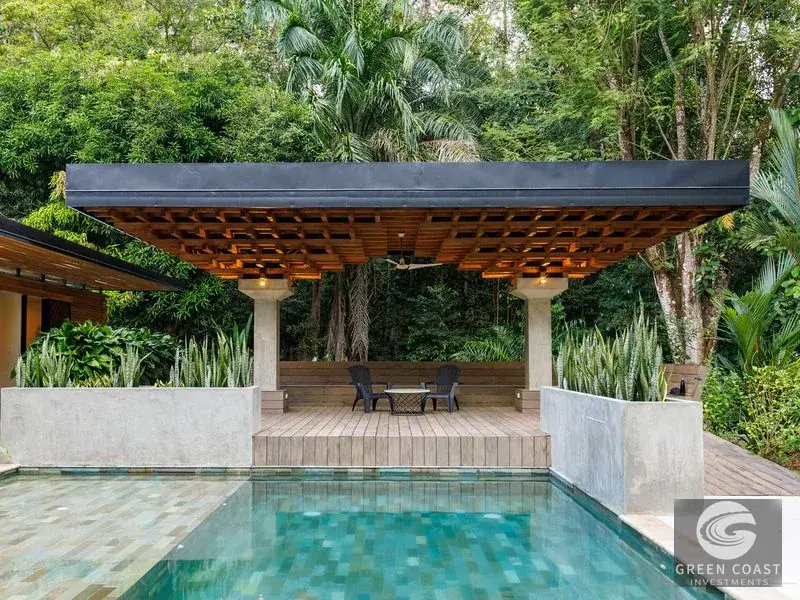 Luxurious Costa Rica Jungle Retreat Near Bahia Ballena: Ideal Hotel or Wellness Compound with River Views — view 23, Ojochal, Osa, Costa Rica
