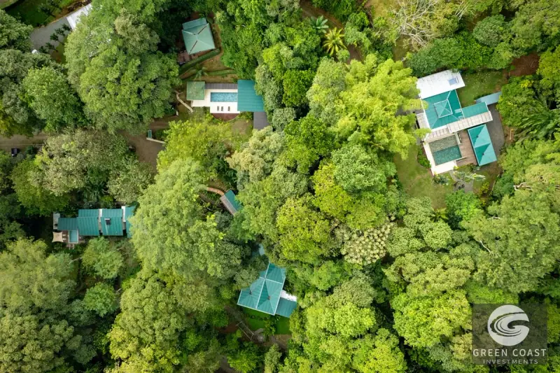 Luxurious Costa Rica Jungle Retreat Near Bahia Ballena: Ideal Hotel or Wellness Compound with River Views — view 37, Ojochal, Osa, Costa Rica
