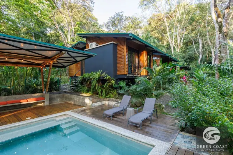 Luxurious Costa Rica Jungle Retreat Near Bahia Ballena: Ideal Hotel or Wellness Compound with River Views — view 42, Ojochal, Osa, Costa Rica