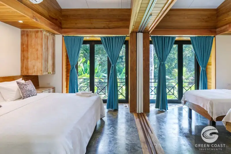 Luxurious Costa Rica Jungle Retreat Near Bahia Ballena: Ideal Hotel or Wellness Compound with River Views — view 49, Ojochal, Osa, Costa Rica