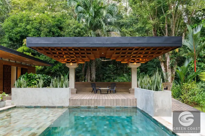 Luxurious Costa Rica Jungle Retreat Near Bahia Ballena: Ideal Hotel or Wellness Compound with River Views — view 57, Ojochal, Osa, Costa Rica